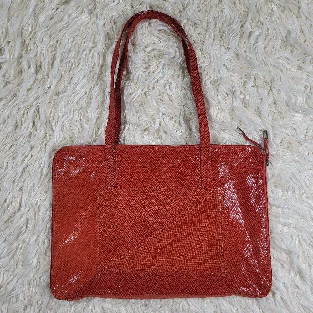 LATICO NJ USA Orange Laptop Bag